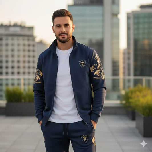Men’s Fleece Zipper Tracksuit
