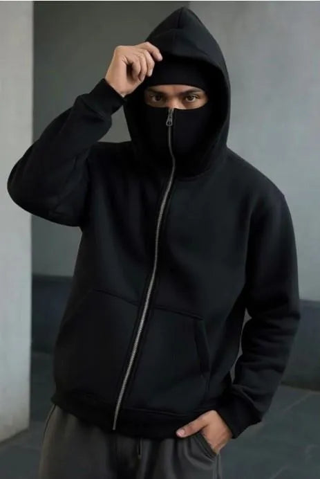 Men’s Black Fleece Hoodie