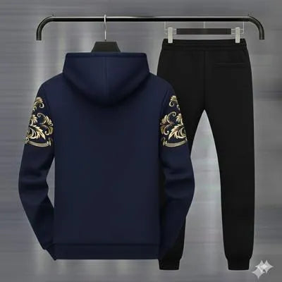 Casual Men’s 2-Piece Hoodie Tracksuit