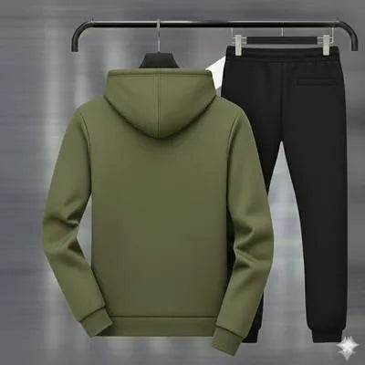 Casual Men’s 2-Piece Hoodie Tracksuit