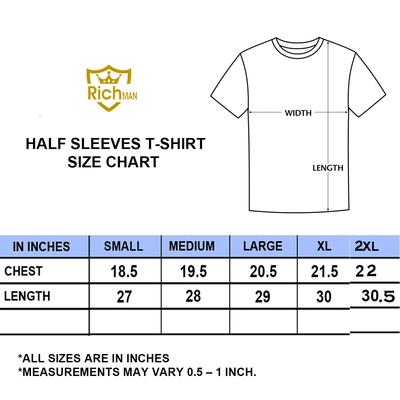 Pack of 2 Cotton Jersey Printed T-Shirts for Men