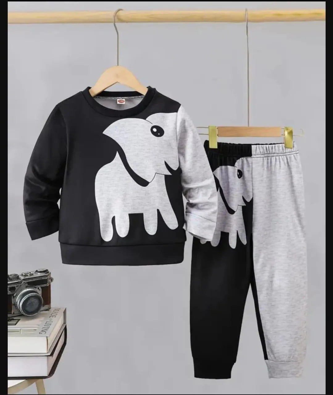 Boys Printed Fleece Tracksuit