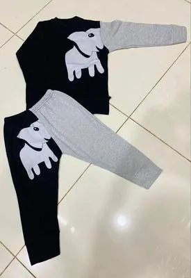 Boys Printed Fleece Tracksuit