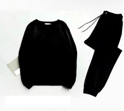 Men’s Polyester Plain Sweatshirt & Trouser Tracksuit