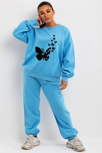 Women’s Printed Fleece Tracksuit