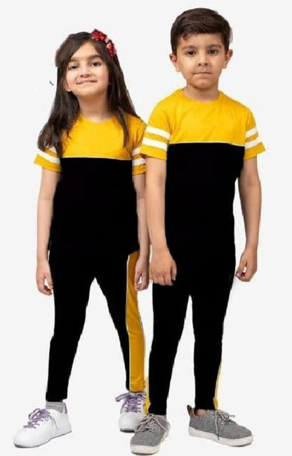 Cotton Jersey Tracksuit for Kids