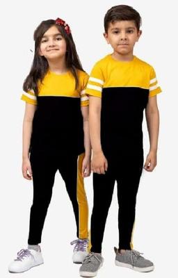 Cotton Jersey Tracksuit for Kids