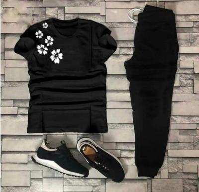 Casual Women’s 2-Pcs Printed Cotton Tracksuit