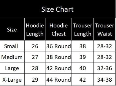 Women’s 2-Pcs Fleece Hoodie Tracksuit