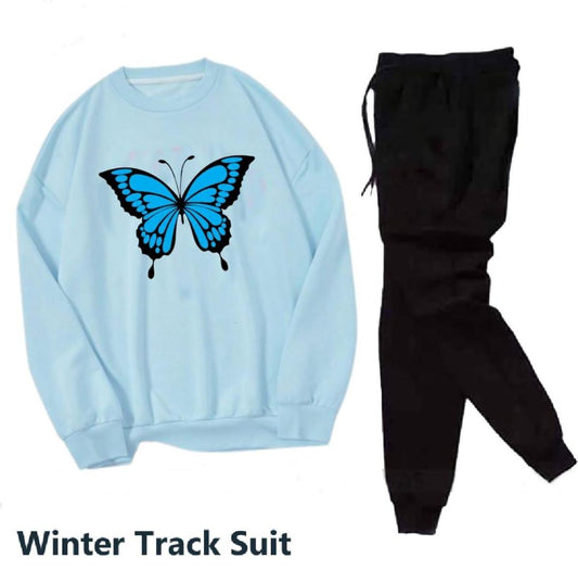 Women’s Blue Fleece Tracksuit