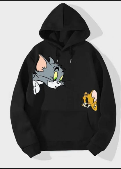 Warm Men’s Printed Hoodie