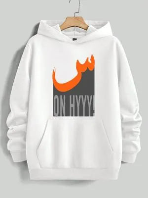 Men’s Hooded Fleece Printed Hoodie