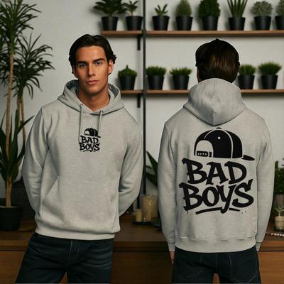 Stylish Men’s Fleece Hoodie | Printed