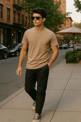 Cotton T-Shirt – Men’s Regular Fit