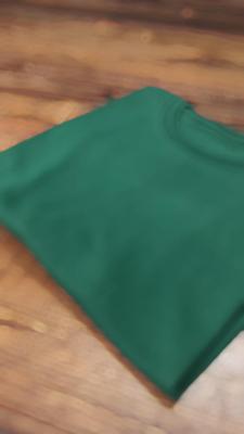 Green Cotton T-Shirt – Men’s Regular Fit