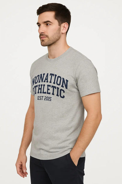 Athletic Tee – Heather Gray for Men