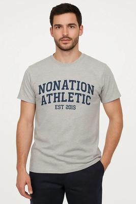 Athletic Tee – Heather Gray for Men