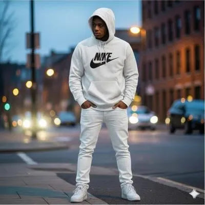 Premium Men’s Fleece Printed Hoodie