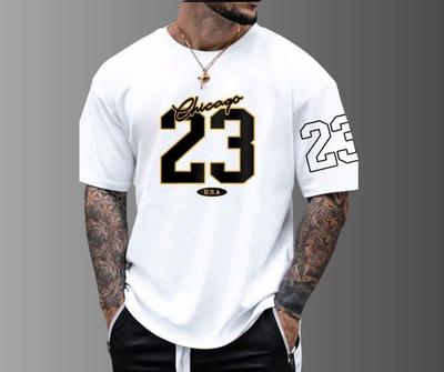 Men’s Summer Cotton Graphic T-Shirt