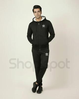 Winter Fleece Hoodie Tracksuit