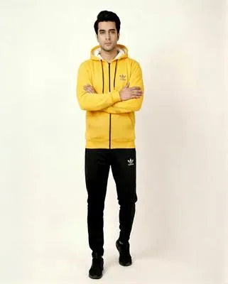 Winter Fleece Hoodie Tracksuit