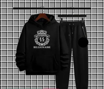 Men’s Billionaire Fleece Printed Hoodie Track Suit