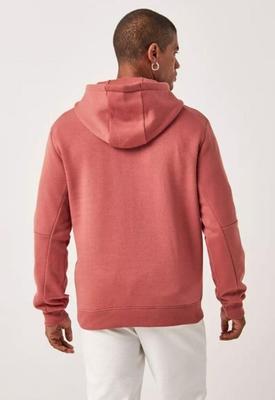 Men’s Comfortable Cotton Hoodie | Tea Pink Style
