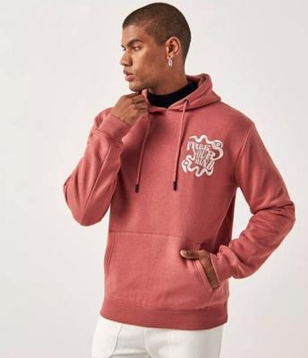 Men’s Comfortable Cotton Hoodie | Tea Pink Style