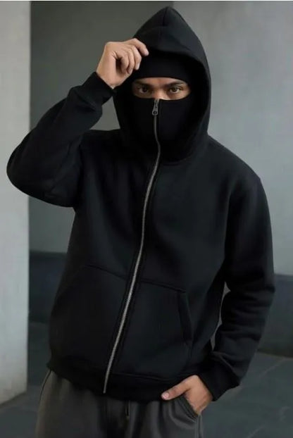 Men’s Black Fleece Hoodie