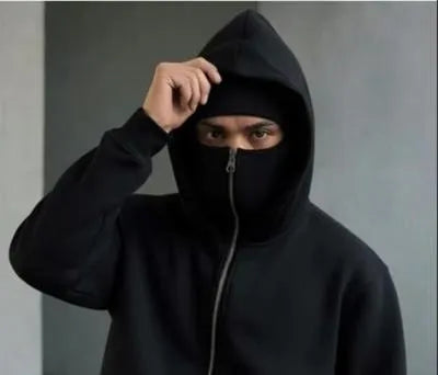 Men’s Black Fleece Hoodie