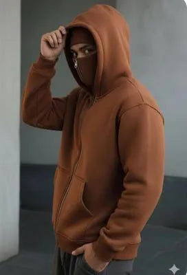 Classic Men’s Fleece Zip-Up Hoodie