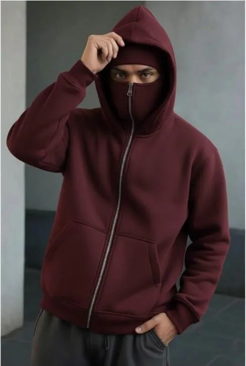 Classic Men’s Fleece Zip-Up Hoodie
