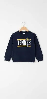 Kids 2 Pcs Printed Fleece Tracksuit