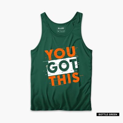 Men’s Gym & Casual Printed Sando Tanks-Pack of 3